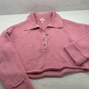 Show Me Your Mumu Collared Sweater